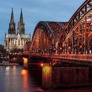 ケルン大聖堂パズル　1,000ピース Amazon | MyPuzzle ケルン大聖堂とドイツのラインに架かるホー